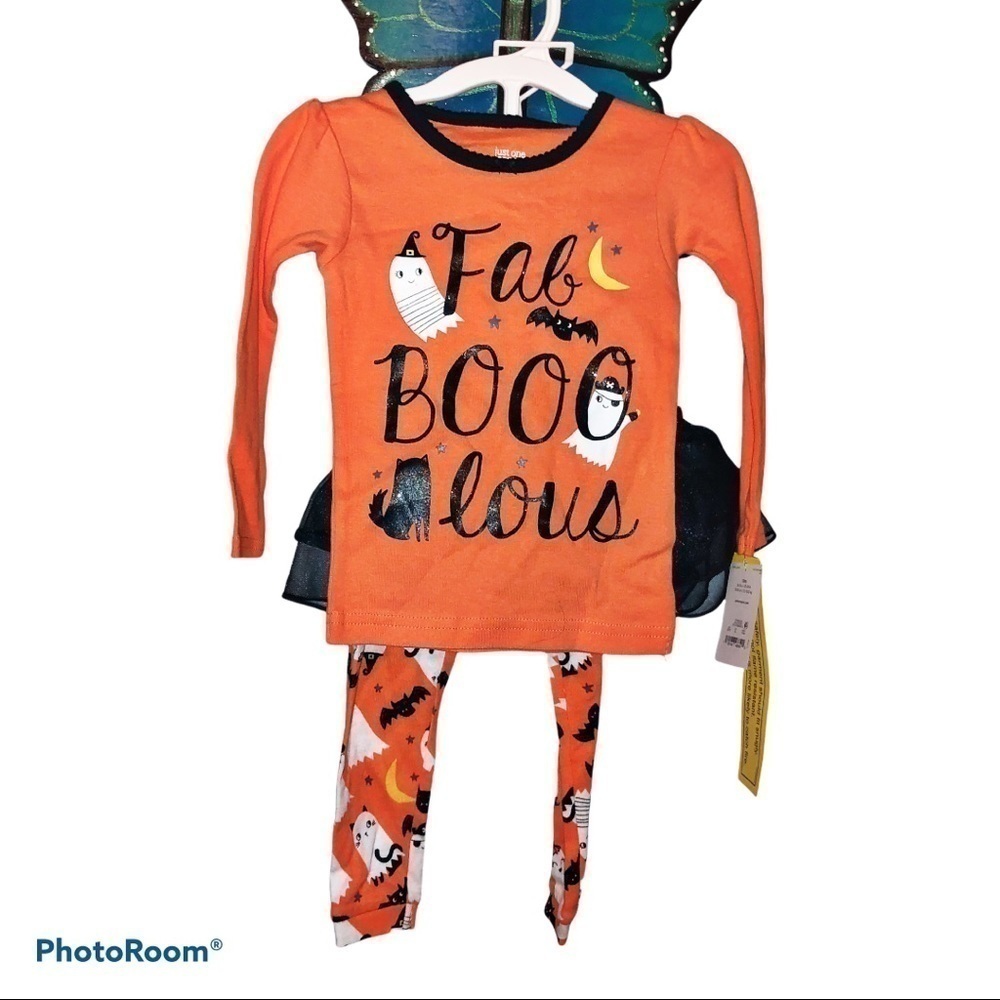 Halloween PJ's With TuTu Size 18M